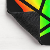 星の虹の五芒星 マウスパッド (コーナー)