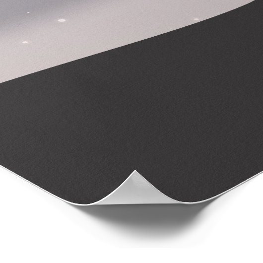 星の観測 ポスター (角)