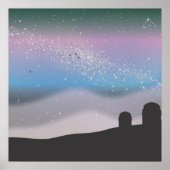 星の観測 ポスター (正面)