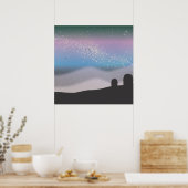 星の観測 ポスター (キッチン)