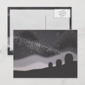 星の観測 ポストカード (正面/裏面)