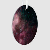 星の誕生と死を示す赤外線 オーナメント (正面)