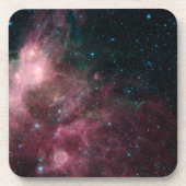 星の誕生と死を示す赤外線 コースター (正面)