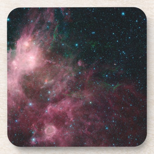 星の誕生と死を示す赤外線 コースター (正面)