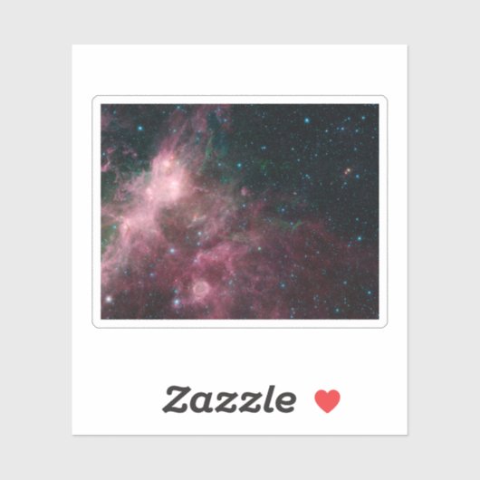 星の誕生と死を示す赤外線 シール (シート)