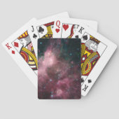 星の誕生と死を示す赤外線 トランプ (裏面)