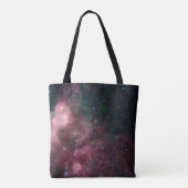星の誕生と死を示す赤外線 トートバッグ (裏面)