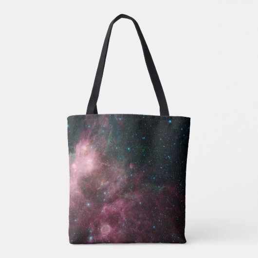 星の誕生と死を示す赤外線 トートバッグ (裏面)