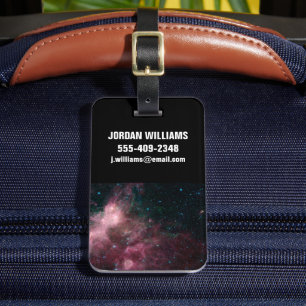 星の誕生と死を示す赤外線 ラゲッジタグ