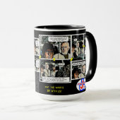 星の警告:もう着いた?マグ マグカップ (正面右)