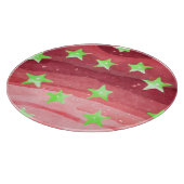 星の赤い空 カッティングボード (角)