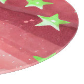 星の赤い空 カッティングボード (角)