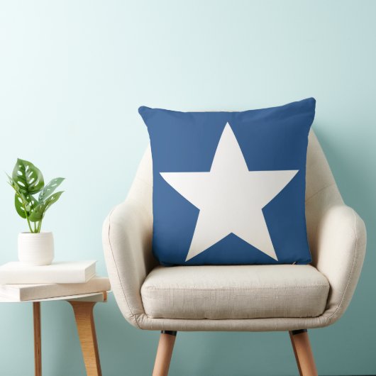 星の赤白青 クッション (椅子)
