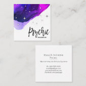 *~*星の超音波中色 スクエア名刺 (正面/裏面)