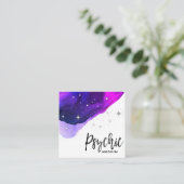 *~*星の超音波中色 スクエア名刺 (スタンド正面)