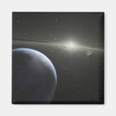 星の軌道にある巨大なのまわりに小惑星帯 マグネット (正面)