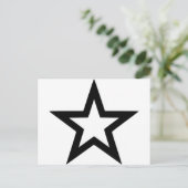 星の輪郭 ポストカード (スタンド正面)