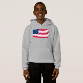 星の輪，ベッツィ・ロスのアメリカ国旗 (正面フル)