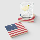 星の輪,ベッツィ・ロスのアメリカ国旗 ストーンコースター (横)