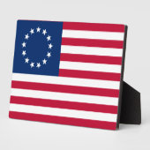 星の輪,ベッツィ・ロスのアメリカ国旗 フォトプラーク (側面)