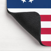 星の輪，ベッツィ・ロスのアメリカ国旗 マウスパッド (コーナー)