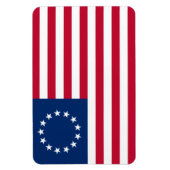 星の輪，ベッツィ・ロスのアメリカ国旗 マグネット (縦)