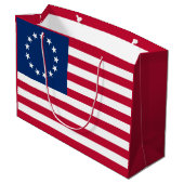星の輪,ベッツィ・ロスのアメリカ国旗 ラージペーパーバッグ (裏面アングル)