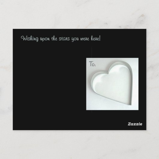 星の郵便はがき ポストカード (裏面)