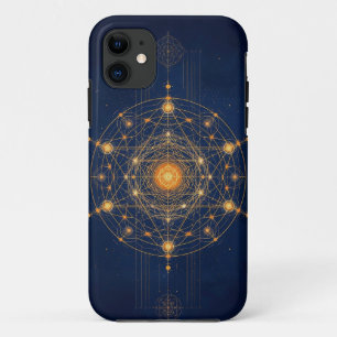 星の配列:内なる光の幾何学 iPhone 11 ケース