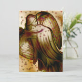 星の金色の天使のグリーティングカード シーズンカード (スタンド正面)