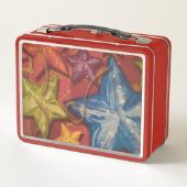 星の金輝く属の弁当である メタルランチボックス (裏面)