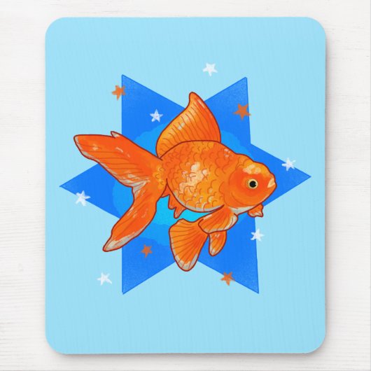 星の金魚 マウスパッド (正面)