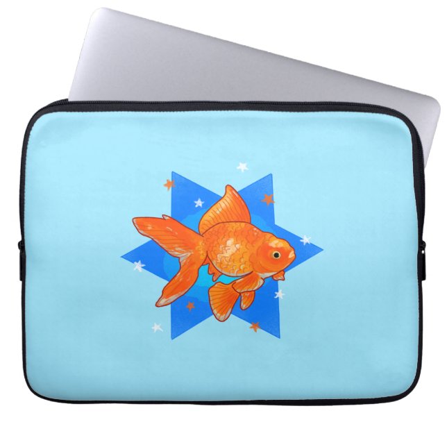 星の金魚 ラップトップスリーブ (正面)