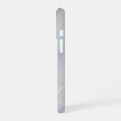 星の銀グリッター iPhone 16ケース (左側面)