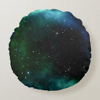 星の銀河グラデーション ラウンドクッション