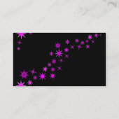 星の銀河系 名刺 (裏面)