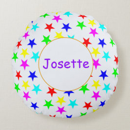 星の間でカスタムの枕 ラウンドクッション