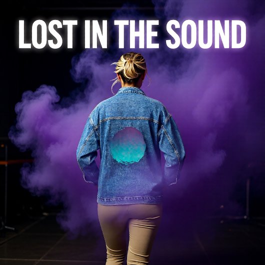 星の間のソフトスタティック デニムジャケット