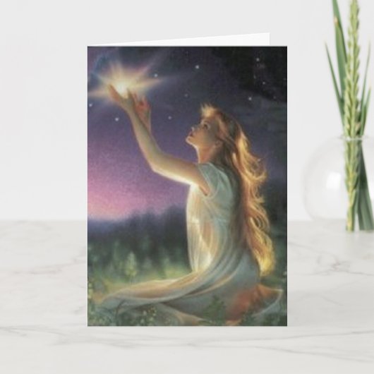 星の間の願い カード (正面)