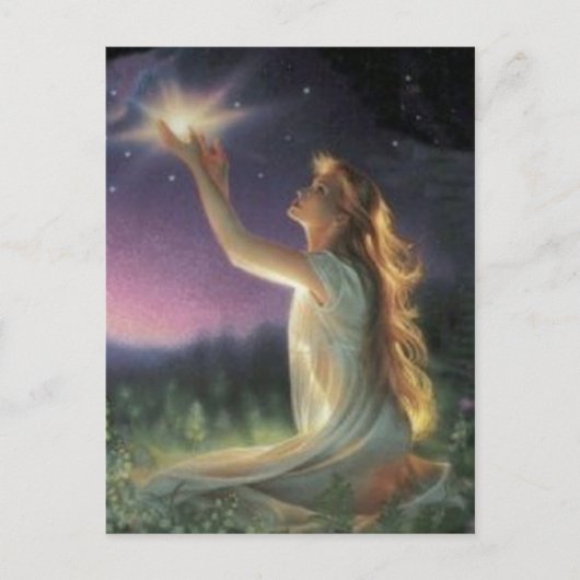 星の間の願い ポストカード (正面)