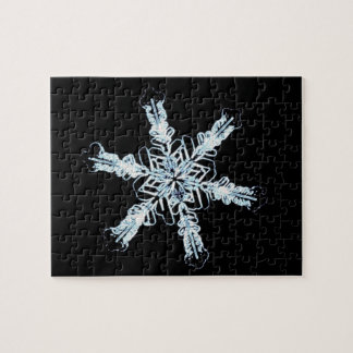 星の雪の水晶 ジグソーパズル