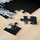 星の雪の水晶 ジグソーパズル (側面)