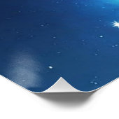 星の青い天体銀河系 ポスター (コーナー)