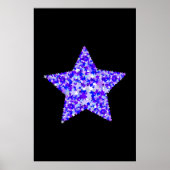 星の青と紫 ポスター (正面)