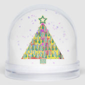 星の飾られたクリスマスツリー (正面)