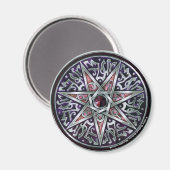 星のFeyラウンドマグネット マグネット (正面/裏面)