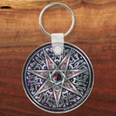 星のFey丸キーチェーン キーホルダー (正面)