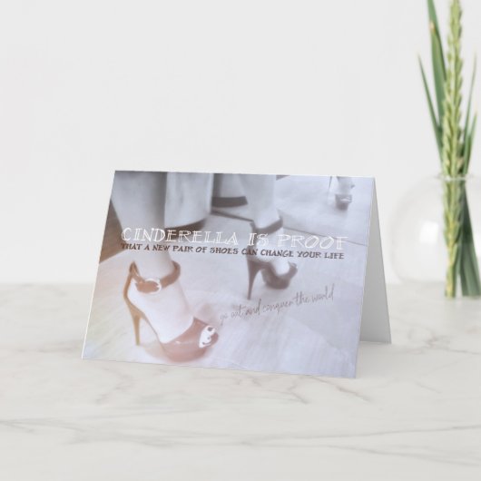 星のSTILLETTOSグリーティングカード サンキューカード (正面)