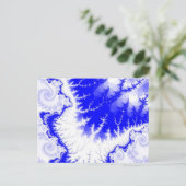 星はがき(青) ポストカード (スタンド正面)