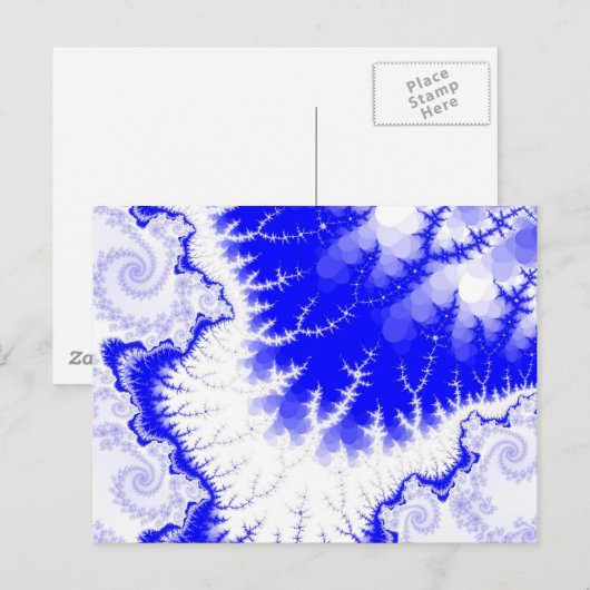 星はがき（青） ポストカード (正面/裏面)